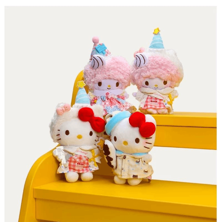 ハローキティ チャイナドレス ぬいぐるみ キーチェーン マスコット