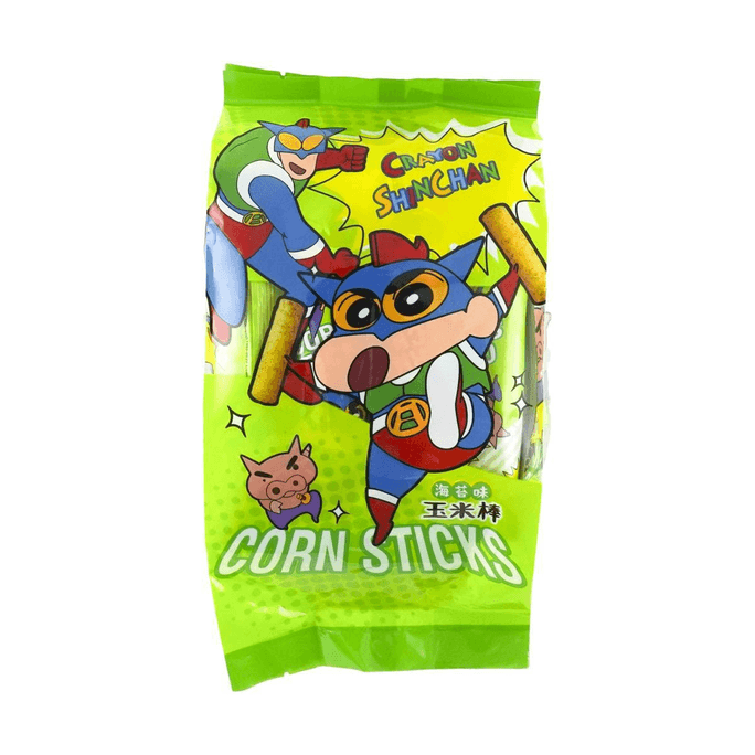 クレヨンしんちゃん コーンスティック 海藻味 2.96オンス【アニメ掘り出し物】
