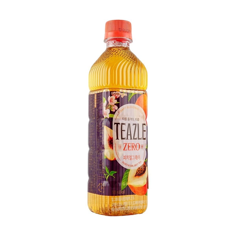 티즐 제로 피치얼그레이 500 ml 6