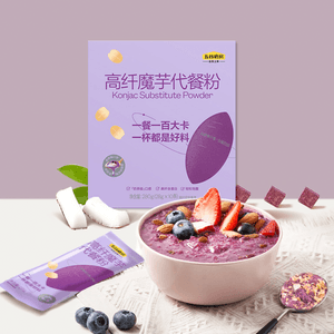 Konjac Substitute Powder Meal Replacement 9.88 oz (0.98 oz * 10)