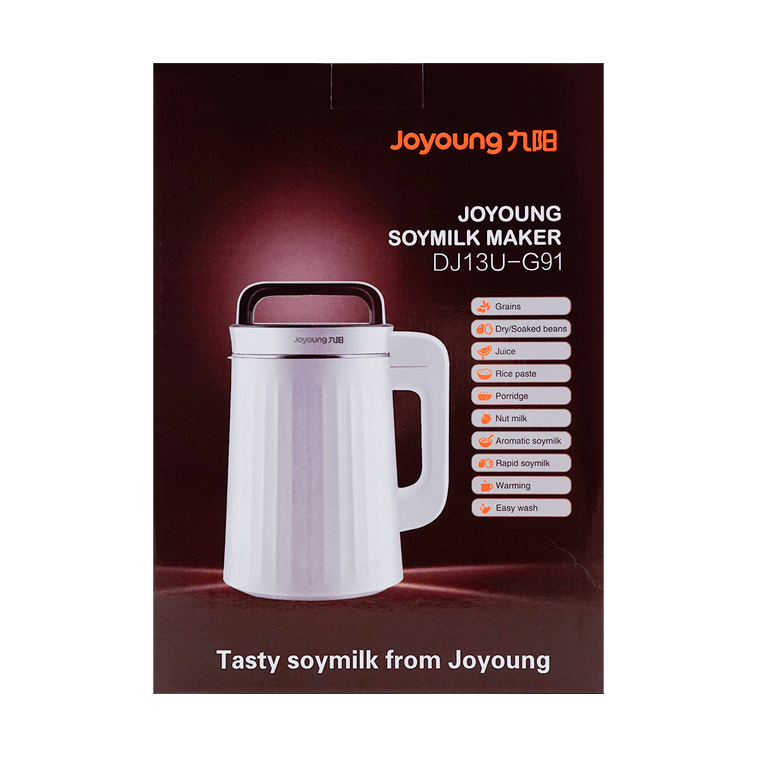 【最低価格保証】多機能インテリジェント豆乳ナッツミルクメーカー 保温機能付き 1.3L DJ13U-G91 13