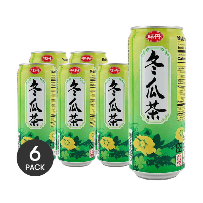 台灣味丹 冬瓜茶 475ml *6【6份超值裝】【經典桌上型味道】