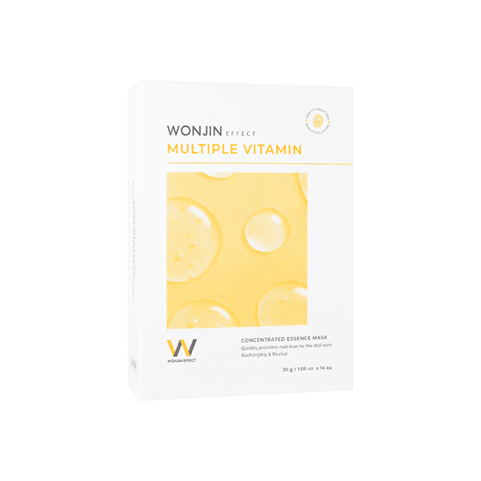Effect Multiple Vitamin Brightening Mask, 14 Sheets