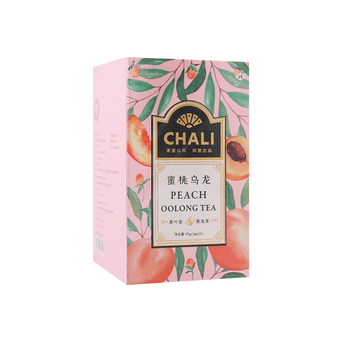 Peach Oolong Tea 15 bags 45g