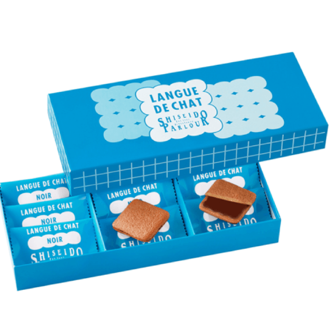 [일본에서 온 다이렉트 메일] shiseido 시세이도 초콜릿 샌드위치 비스킷 한정판 9개 한 박스