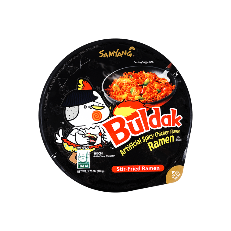 サムヤンホットチキンラーメン大盛り3.7oz 7