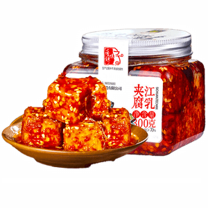【中国直邮】 夹江 豆腐乳 霉豆腐 香辣味 调味品 300g