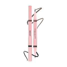 泰國BROWIT 雙頭眉筆眼線兩用筆 24H持久不脫妝 防水防汗 自然毛流感 035ml+0.2ml #02 Just Coffee 咖啡色