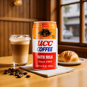 Original Blend Coffee with Milk - Japanese Drink, 11.3fl oz