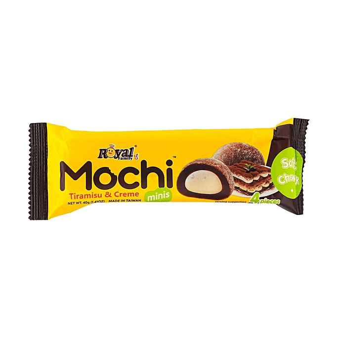Tiramisu Mochi 1.41 oz【Soft & Chewy】【Vegan Friendly】