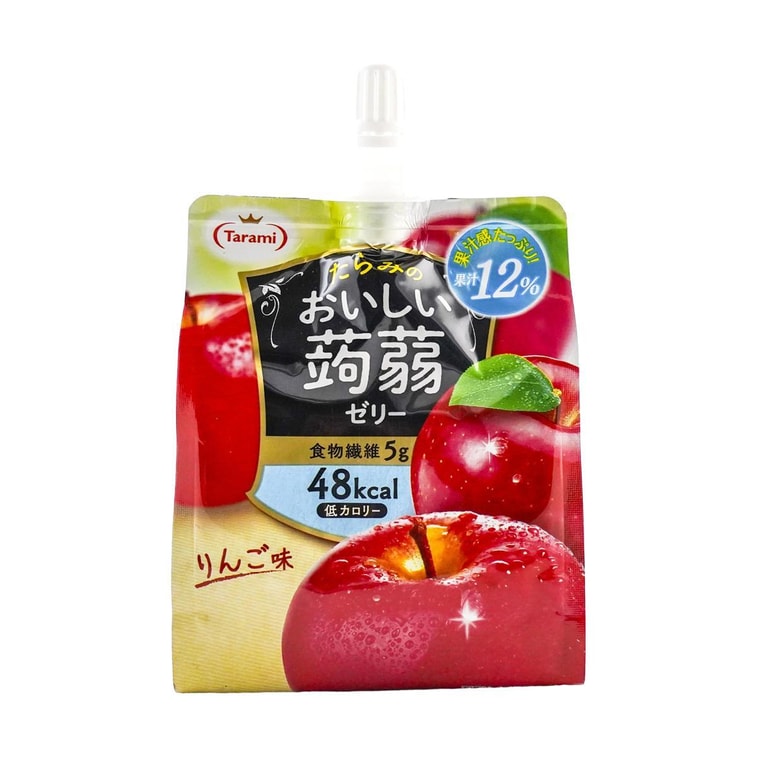 Konjac Jelly Drink Apple Flavor,5.29 oz [ 0 Fat Low Calories] 3