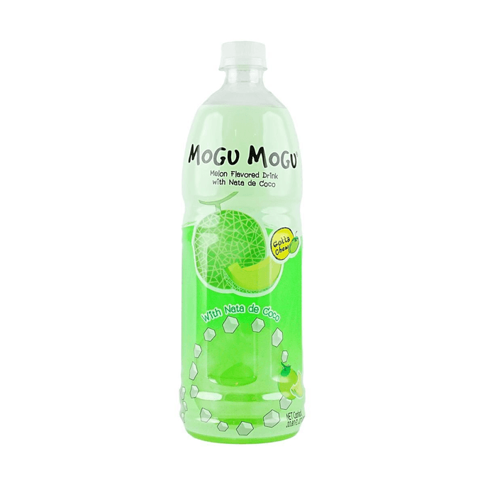 泰国MOGU MOGU魔谷 哈密瓜椰果汁 1L