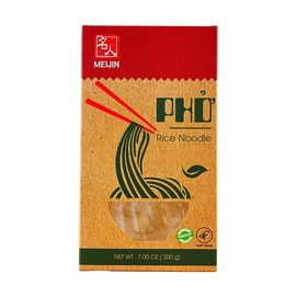 PHO Rice Noodle , 7.05 oz【For Pho and Stir-Fry】