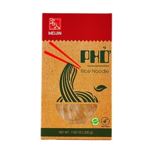 PHO Rice Noodle , 7.05 oz【For Pho and Stir-Fry】