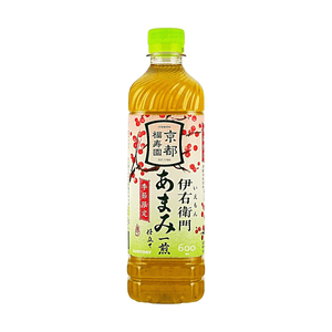 日本SUNTORY三得利 伊右卫门 一煎沏茶 无糖绿茶 600ml【0糖0脂0卡】【季节限定】