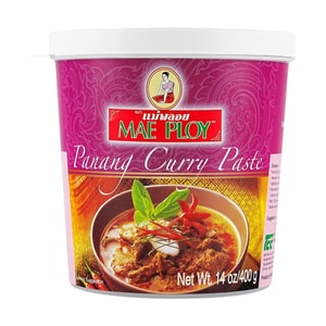 Thai Panang Curry Paste , Phanaeng Curry  , 14 oz 【No MSG , NO Preservative】