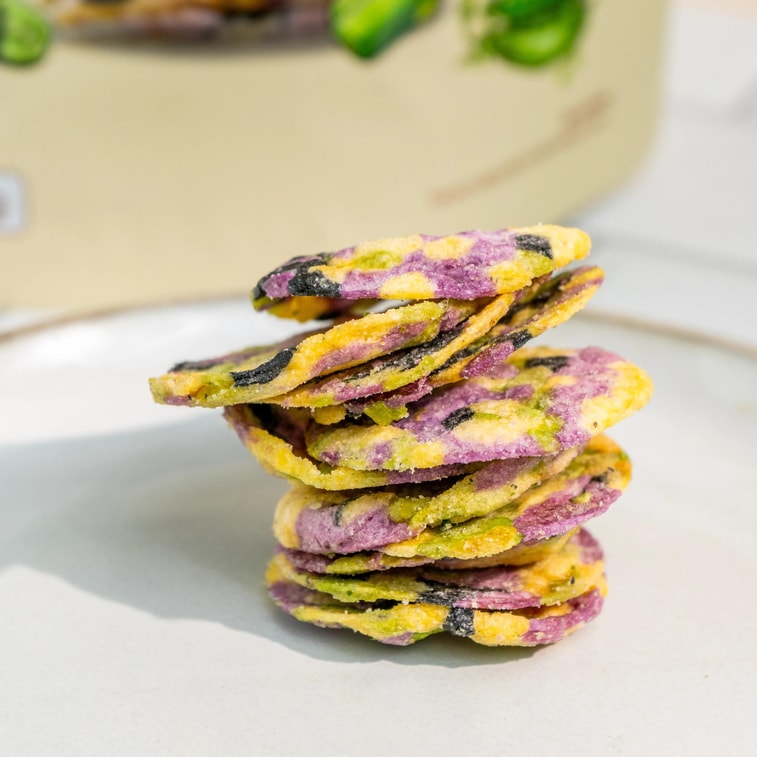 盒马 十蔬米饼 清新黄瓜味 非油炸薯片 118g【富含膳食纤维】 3