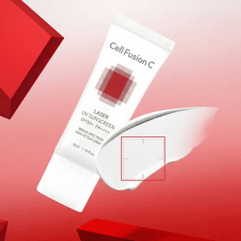 韩国CELL FUSION C秀肤生 全新激光防晒霜 SPF50+ PA++++ 35ml*2 紧致弹力 抗光老 提亮淡瑕疵 轻盈服帖不搓泥 敏感肌适用【1+1】