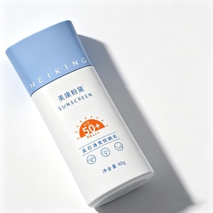 메이캉 펜다이 [여름 필수 선크림] 선크림, 선크림 로션, 자외선 차단 크림, SPF50+ 고함량, 방수 및 땀 방지, 40g, 학생 및 군사 훈련에 적합