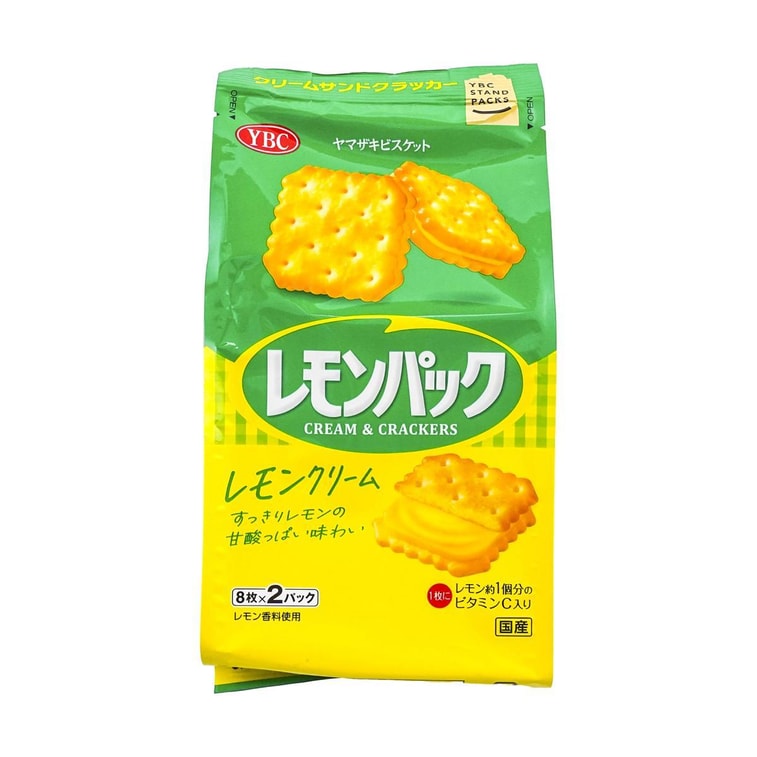 Lemonpack Cracker,Lemon Cream,16 Piece, 5.25 oz 9