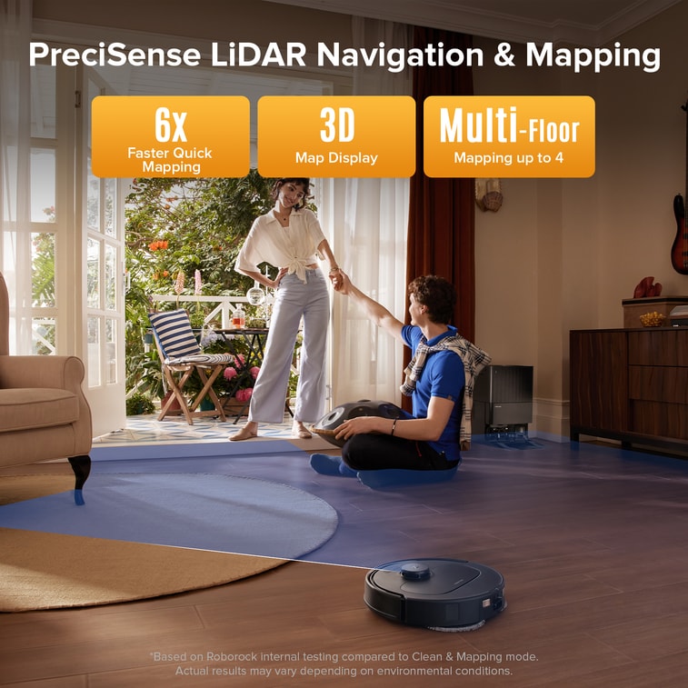 CQV 35S Robot Vacuum and Mop 10000Pa Powerful Suction Self Emptying & Refilling  10
