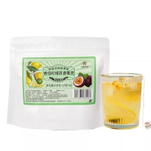 【中国直邮】  杏林草堂 金桔柠檬百香果茶 冻干水果茶茶包孕妇女生冲泡水喝的饮品 100g/袋