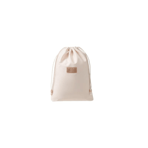 Travel Drawstring Drawstring Storage Bag M Size Apricot Color 33*27*6cm*1 Piece