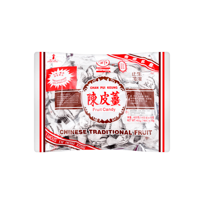 香港邓海记 陈皮姜 温暖脾胃祛湿驱寒糖姜片 400g