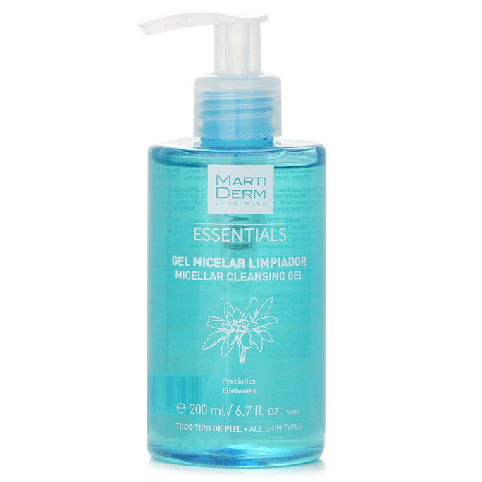 西班牙 【香港直郵】 MartiDerm Essentials 膠束潔面凝膠(適合所有膚質)200ml/6.7oz