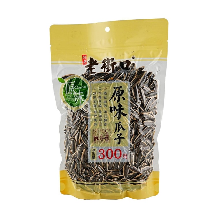 老街口 原味瓜子 堅果炒貨追劇零食 300g 5