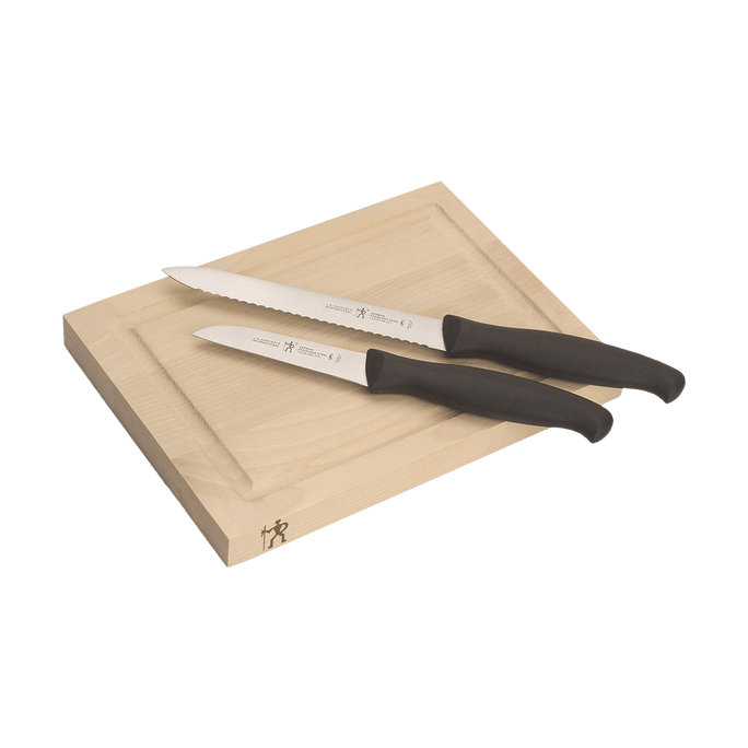 3-pc Bar Knife & Board Set