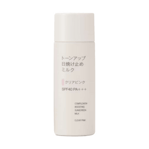 Tone-Up Sunscreen Milk Clear Pink ＳＰＦ４０　ＰＡ＋＋＋ 50g