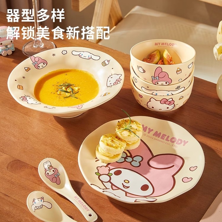 中国直邮】 Marsica サンリオプレートセット セラミック食器ギフト