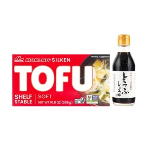 【Hiyayakko Value Combo】 Silken Tofu & Tofu Shoyu Combo, Authentic Japanese Taste, Healthy Choice