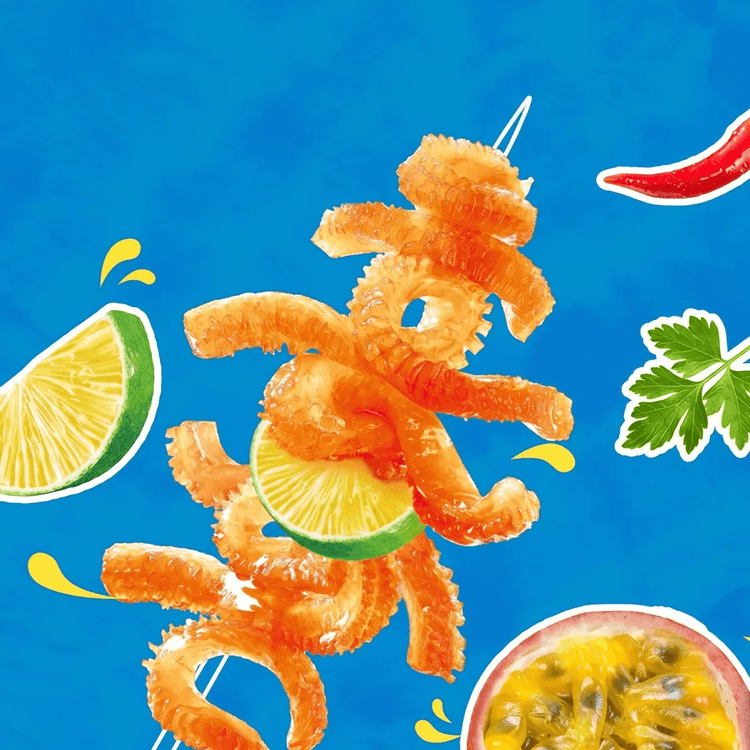 WEILONG Moyu Shuang Konjac Snack, Dai Style Sour Soup Chicken Feet