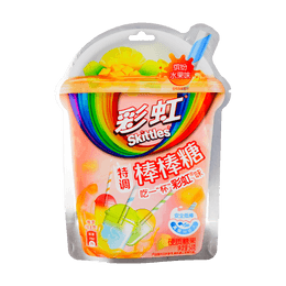 彩虹糖 特调棒棒糖 缤纷水果味  新品 54g
