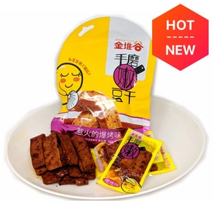 Jinduigu Hand Made Tender Tofu Snack BBQ Flavor 180g