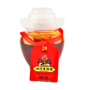 Spicy Sichuan Chili Sauce, 17.6 oz