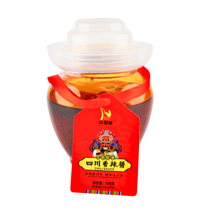 Sichuan Spicy Sauce, Cooking Ingredient, 17.6 oz
