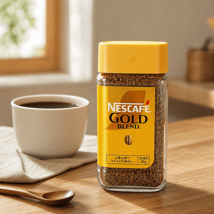 NESTLE Nescafe Gold Blend Freeze-Dried Instant Coffee Classic