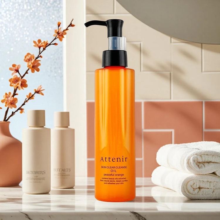 attenir Skin Clear Cleanse Oil, Peaceful Orange, 5.9 fl oz. - Yami.com