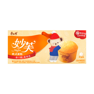 康师傅 妙芙 欧式蛋糕 奶油味 2枚入 96g