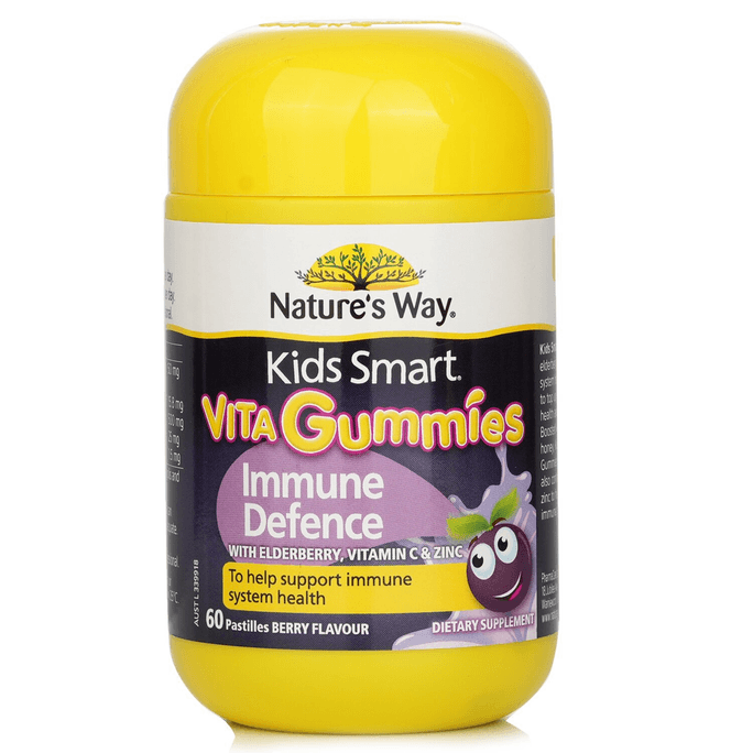 NATURE'S WAY Kids Smart Vita Gummies Immune Defence 60 Pastilles