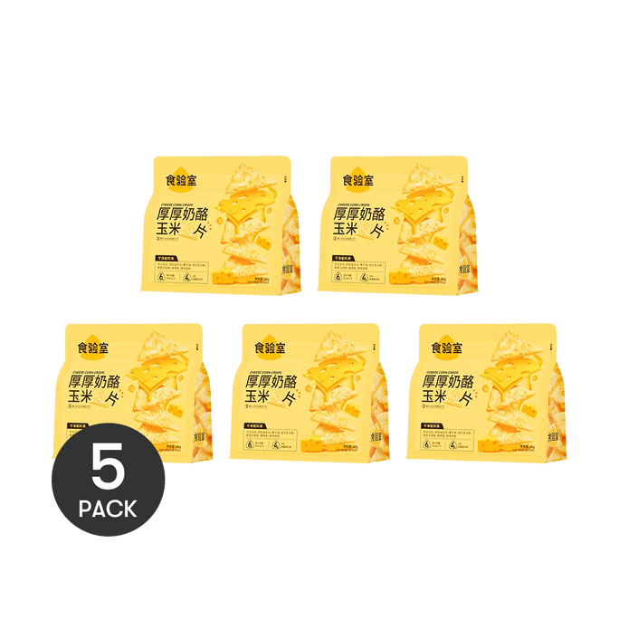 Thick Cheese Corn Flakes 1.41 oz *5【5 Packs】【Low Calories】