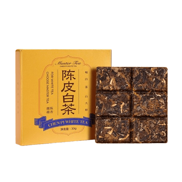中國直郵】 白大師正宗高山福鼎白茶陳皮白茶壽眉自己喝一茶兩韻棗香