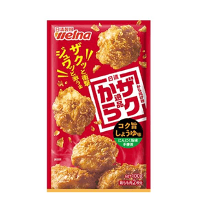 Moriyama Fried Chicken Powder Dry Fried Flour Soy Sauce Flavor 100g