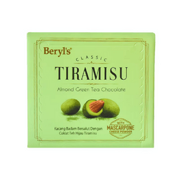 Tiramisu, Almond Sandwich greentea Flavored Chocolate 65g/box