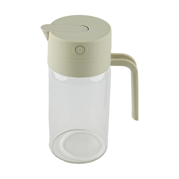 玻璃油壺 不掛油自動開合 重力油瓶控油 550ml 3