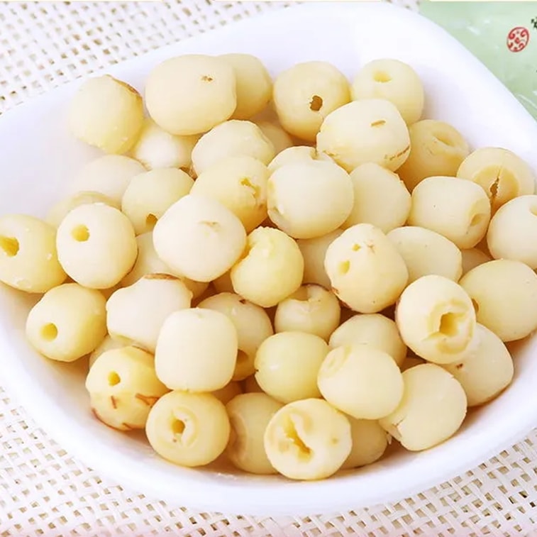 御食园 【店庆大促】清甜莲子休闲食品特色小吃去芯莲子【内4包】约100克*1袋 7