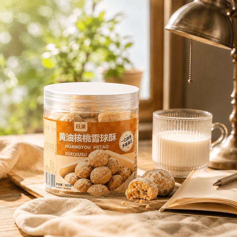 Butter Walnut Snowball Cookies 200g 4